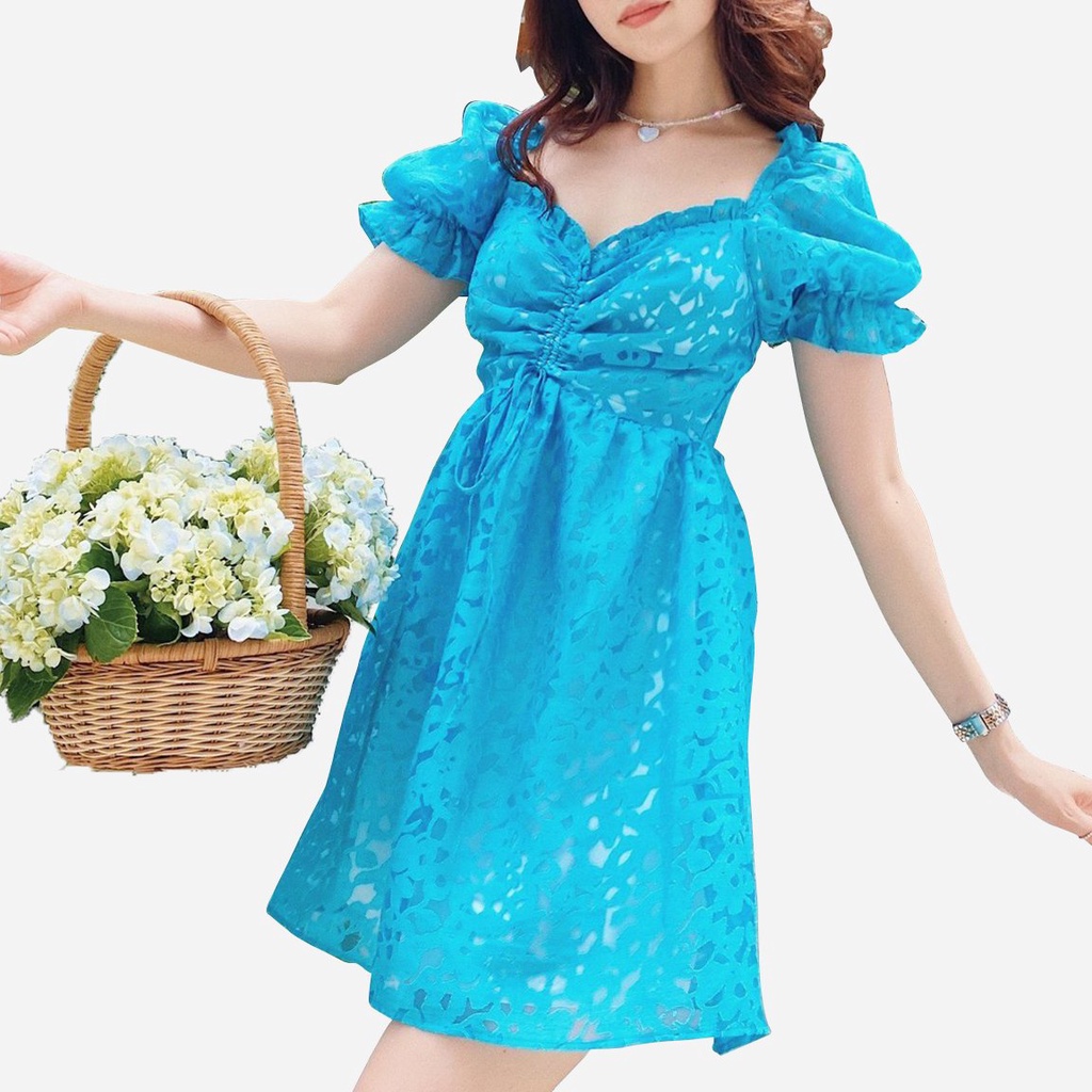 Đầm ren xanh Nary Dress Gem Clothing SP060508