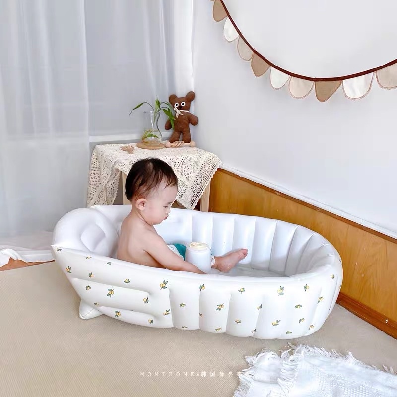 [Rẻ Vô Địch] Chậu Tắm Phong Cách Hàn Quốc Umoo Cho Bé