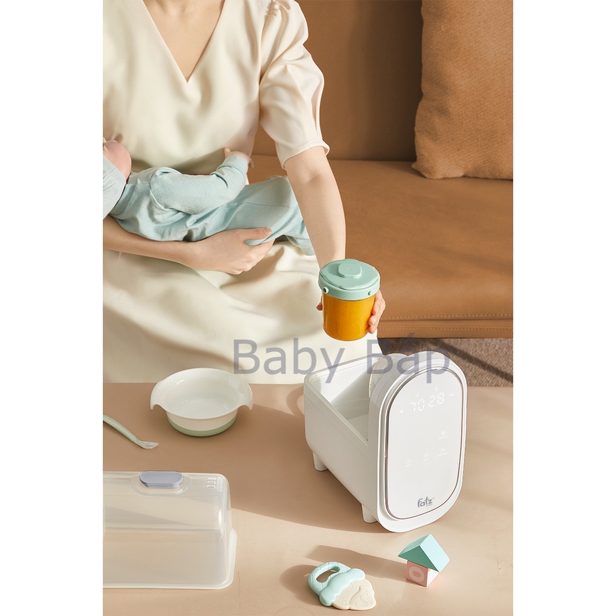 MÁY HÂM SỮA TIỆT TRÙNG ĐIỆN TỬ 2 BÌNH - DUO 6 - FATZBABY FB3090CY