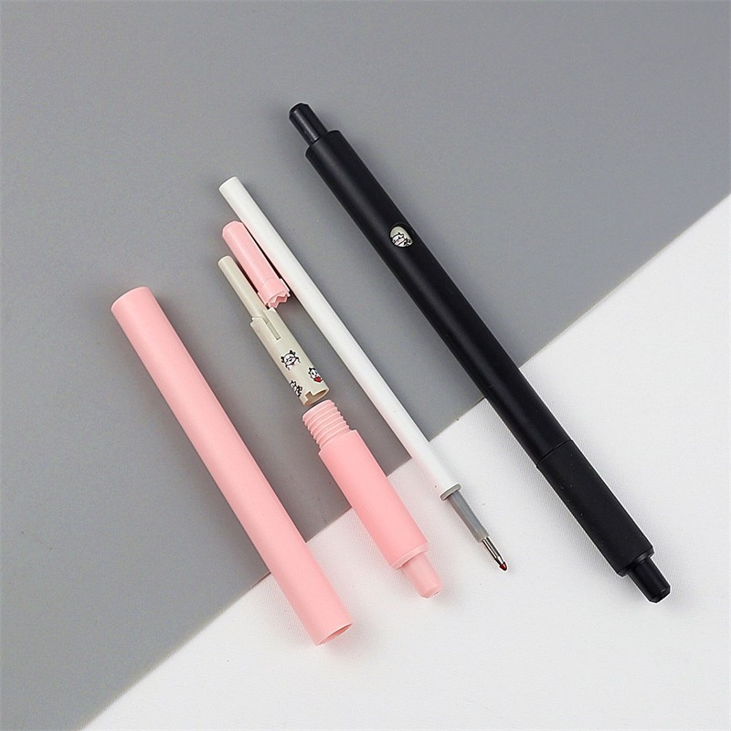 1 Bút Mực gel Ngòi 0.5mm Mực Đen Thiết Kế Dễ Thương Sáng Tạo