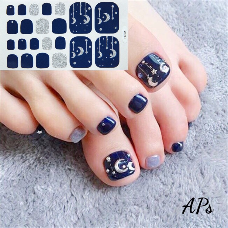 Bộ Set 22 Sticker Dán Móng Trang Trí Nail 3D. [H002 - H100]