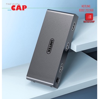 Bộ Chia HDMI 1 Ra 2 Cổng UNITEK V130A Hỗ Trợ 4K Cao Cấp
