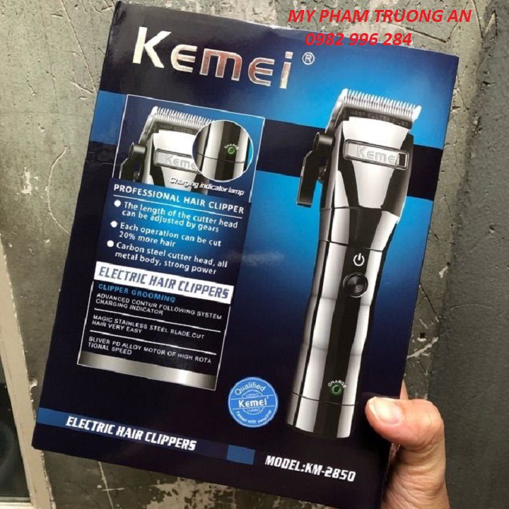 Tông đơ Barber cao cấp kemei KM-2850