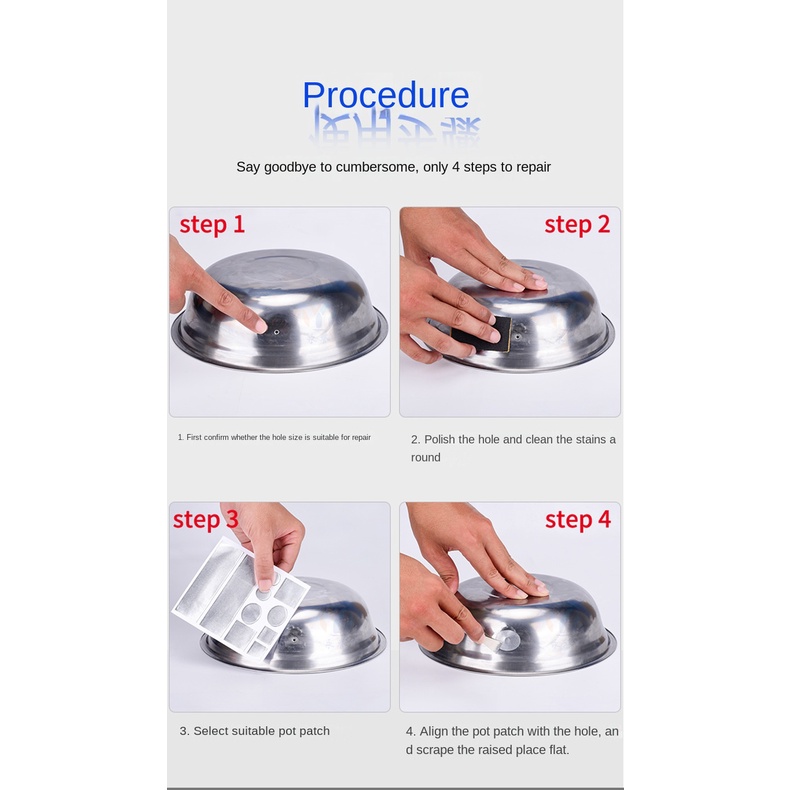 Miếng Dán Sửa Chữa Nồi Chống Nhiệt Độ Cao Bằng Thép Không Gỉ Băng keo nhôm chịu nhiệt băng dính bạc, chịu nhiệt, cách nhiệt, chống thấm, chống gió, độ bám dính chắc bền