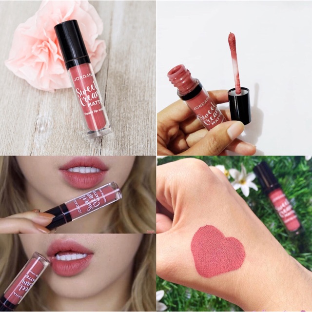 Son Jordana Tiramisu Sweet Cream Matte Liquid Lip Color