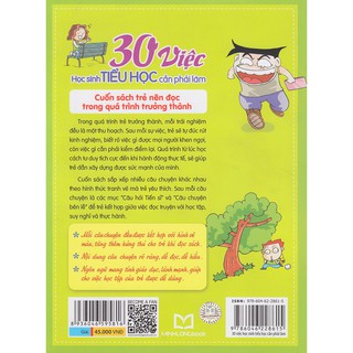 30 Việc Học Sinh Tiểu Học Cần Phải Làm