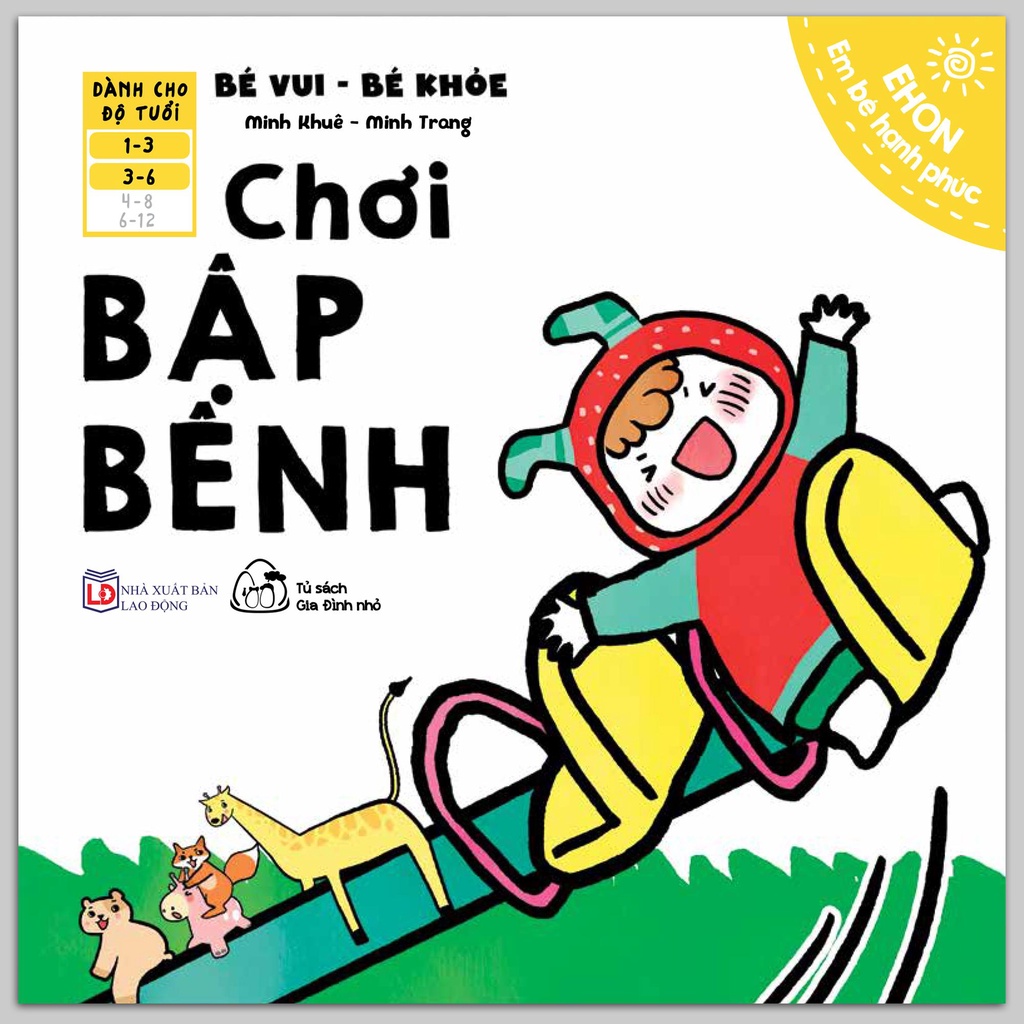 Sách - Ehon Bé Vui - Bé Khỏe (1-6 tuổi) - lẻ tùy chọn
