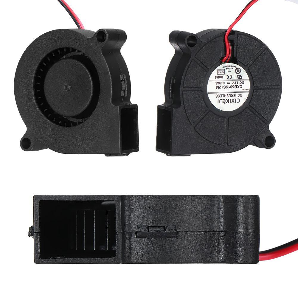 Quạt Làm Mát Không Chổi Than 12V Tiếng Ồn Nhỏ Tiện Dụng