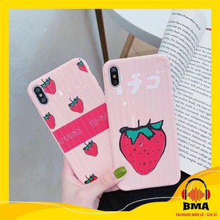 [ỐP OPPO] ỐP LƯNG OPPO VALI DÂU TÂY MÀU HỒNG DÀNH CHO F5/F9/F7/F1S/F11/A1K/17/A5S/A91/A83/A3S/A5 2020