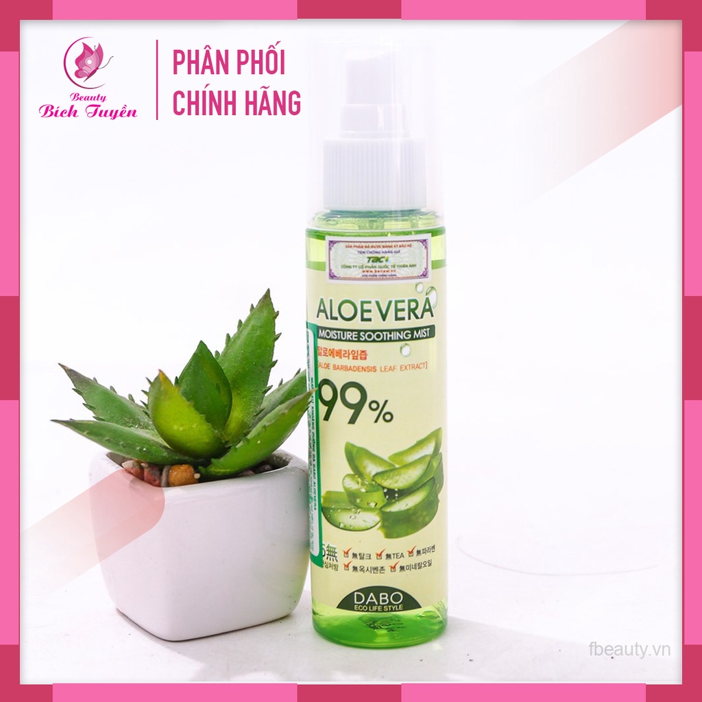 Xịt Khoáng Lô Hội Hàn Quốc - DABO ALOEVERA MIST 100ml