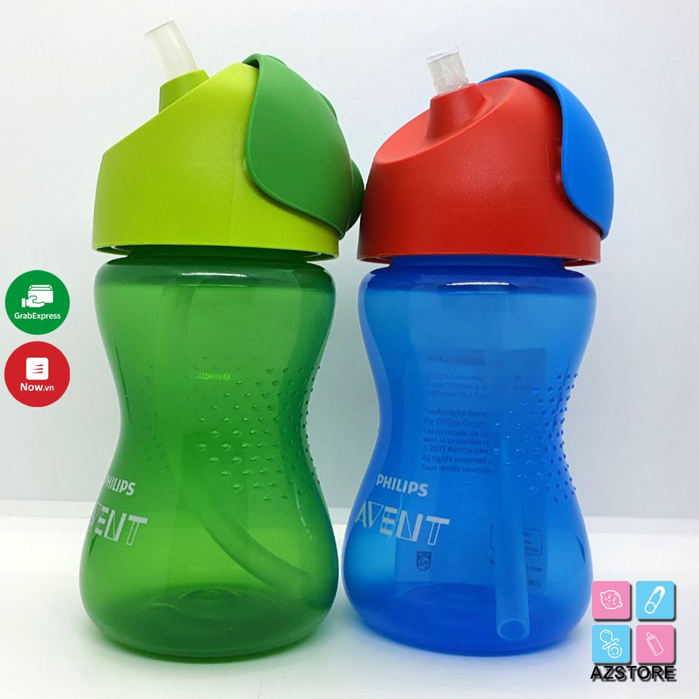 BÌNH TẬP UỐNG CÓ ỐNG HÚT PHILIPS AVENT 300ML CHO BÉ