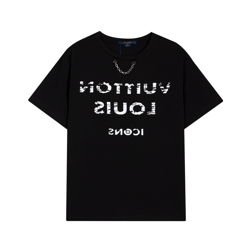 Áo Thun Tay Ngắn Chất Liệu 100% cotton In Hoạ Tiết Trẻ Trung Cá Tính