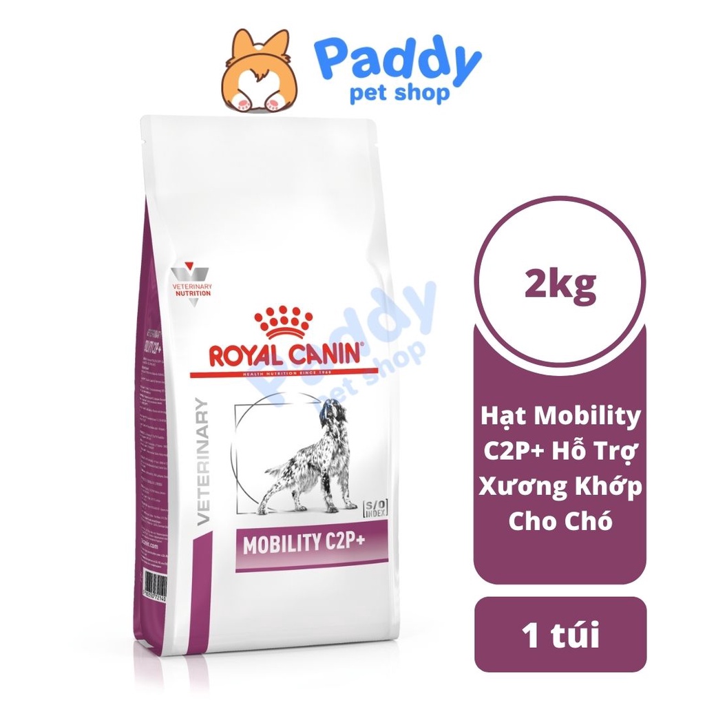 [2kg] Hạt Royal Canin Mobility C2P+ Hỗ Trợ Xương Khớp Cho Chó