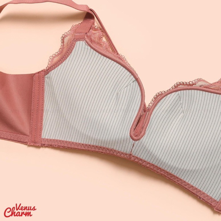 Áo Lót Cao Cấp Có Đệm Dày 3cm Không Gọng Nâng Ngực Tạo Khe Hiệu Quả, Đệm Hơi Cao Cấp Mềm Mại Mã EBALKG17