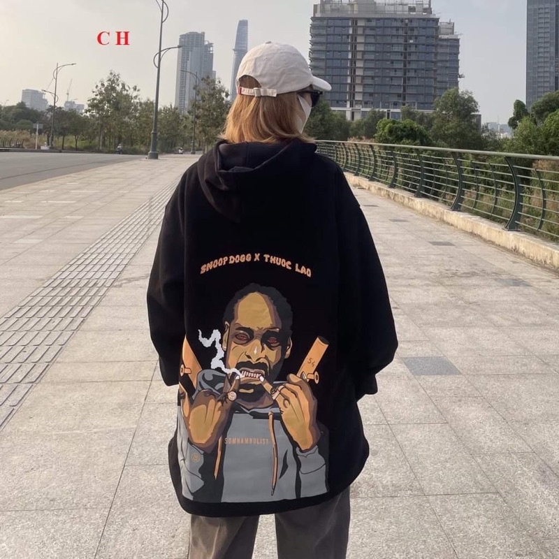 Áo hoodie Snoop dogg thuoc lao COA839