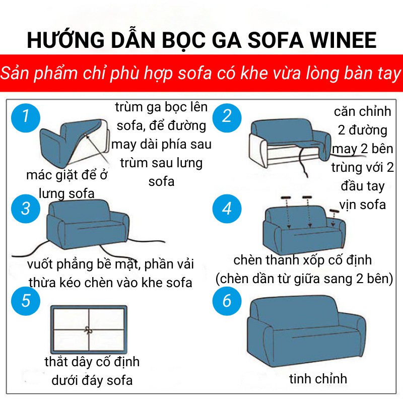 Bọc sofa bọc ghế sofa chữ L kèm hướng dẫn bọc vải thun sữa mềm mại co giãn tặng 1 vỏ gối