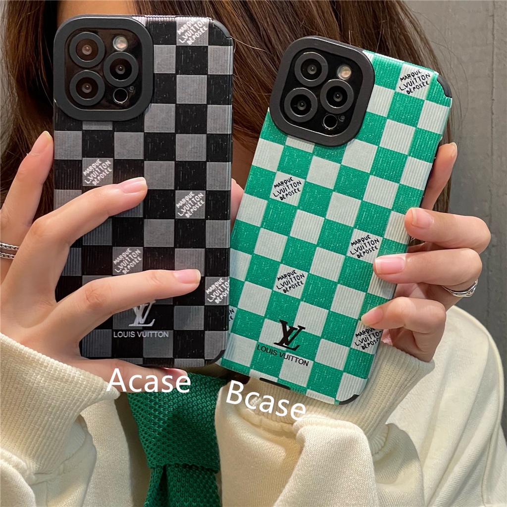 Ốp điện thoại nhựa cứng in logo LV cho iPhone13 12 Mini 11 PRO MAX 6/6s 7/8plus SE2 X/XS XR XSMAX #HG4865