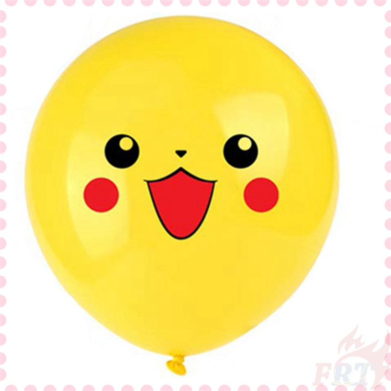 Bong bóng pokemon Pikachu/Charmander/Bulbasaur 12inch dùng trang trí bữa tiệc sinh nhật