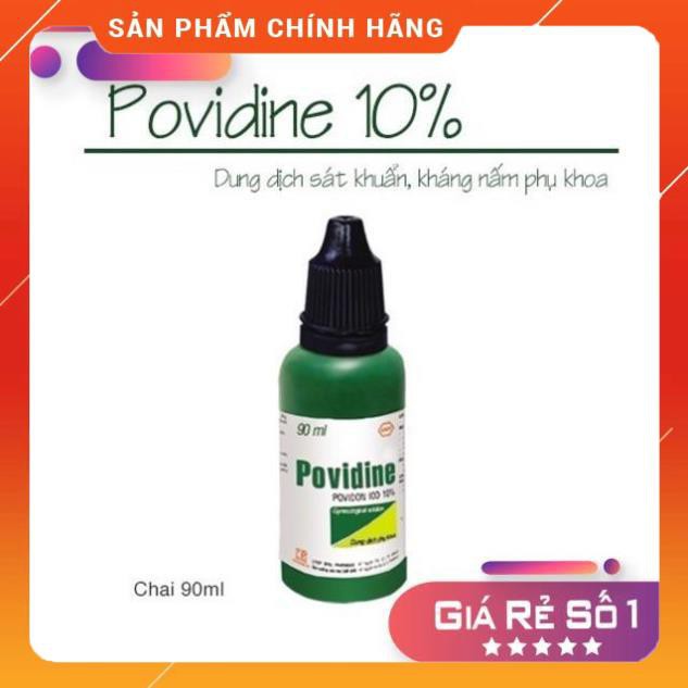 Dung dịch vệ sinh phụ khoa povidine 90ml