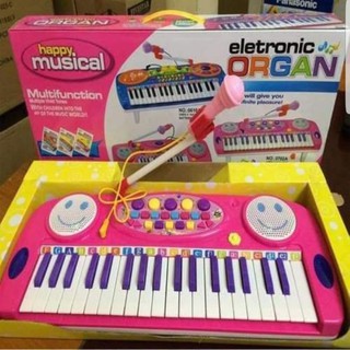 Đàn organ loại to kèm mic, Đàn organ điện tử, âm thanh loa to, rõ ràng cho bé cho bé thỏa sức vui chơi và phát triển