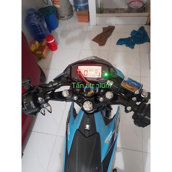 Combo 15-16 ốc salaya gắn full gidong Raider Satria Sonic siêu sáng đẹp