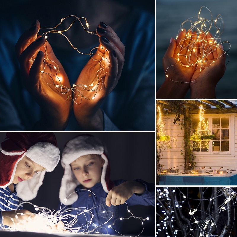 1 / 5 / 10M Dây Đèn LED Trang Trí Tiệc