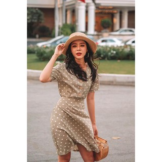 Đầm K.ER Chấm Bi