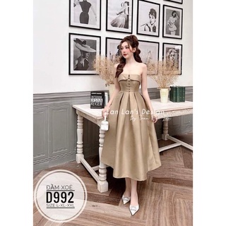 (Bigsize) Đầm xoè D992