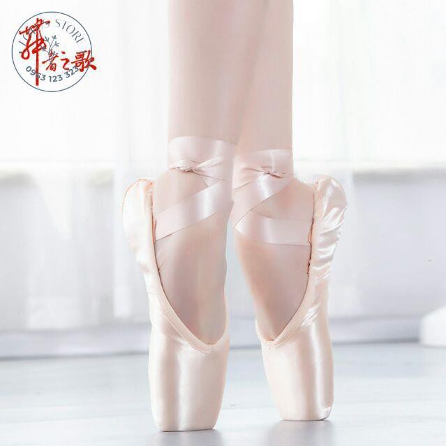 Giày múa ballet GM02 giày múa bale  - Lotus (sẵn 38, 40,41, 42 ) | BigBuy360 - bigbuy360.vn