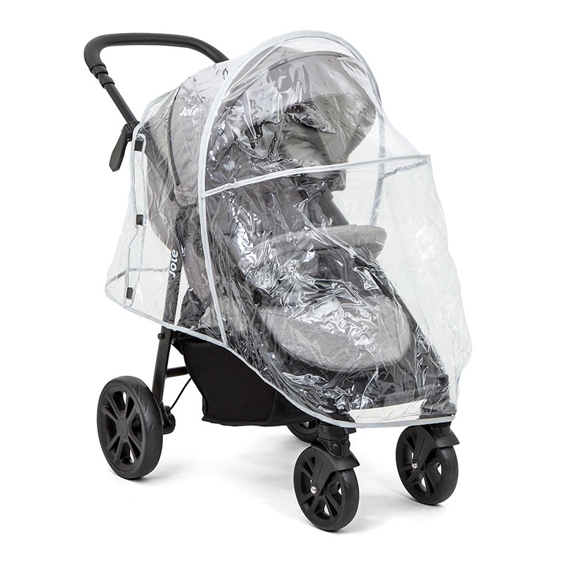 Xe đẩy trẻ em Joie Litetrax 4 DLX Gray Flannel dành cho bé sơ sinh đến 22kg (mẫu mới 2021)