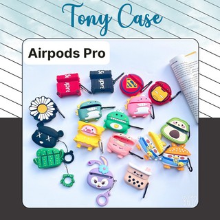 (Tặng móc)❤Ốp Airpod pro hình đẹp, dễ thương
