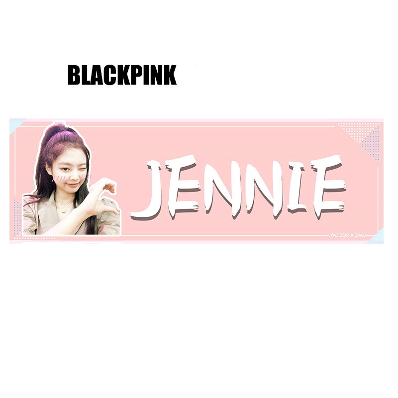 Cờ treo in hình nhóm nhạc KPOP blackpink Lisa jennie