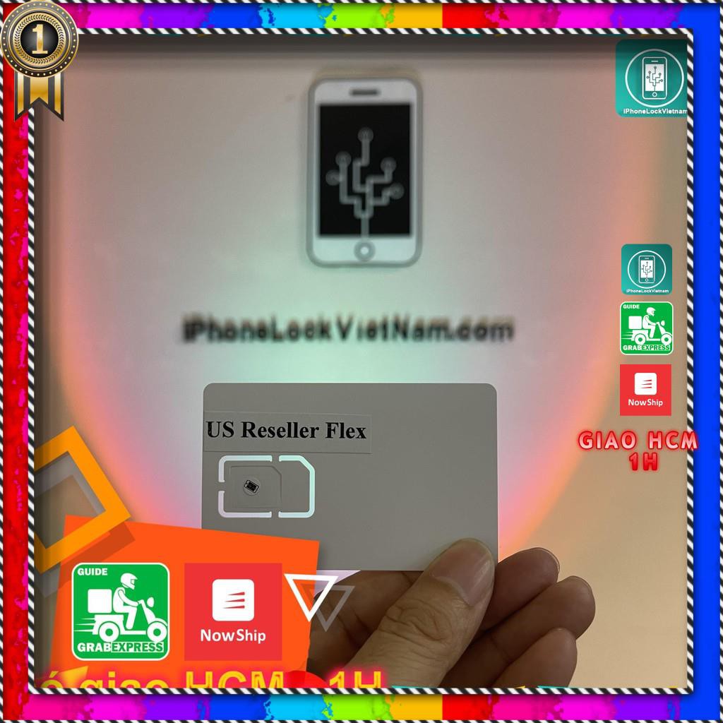 Sim Unlock A-I-PHÔN Lock nhà mạng US RESELLER + kích Quốc tế all A-I-PHÔN lock TẶNG 1 SIM THỦ CÔNG KÈM THEO
