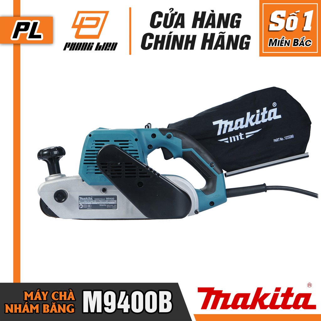 Máy Chà Nhám Băng Makita M9400B  - Hàng Chính Hãng