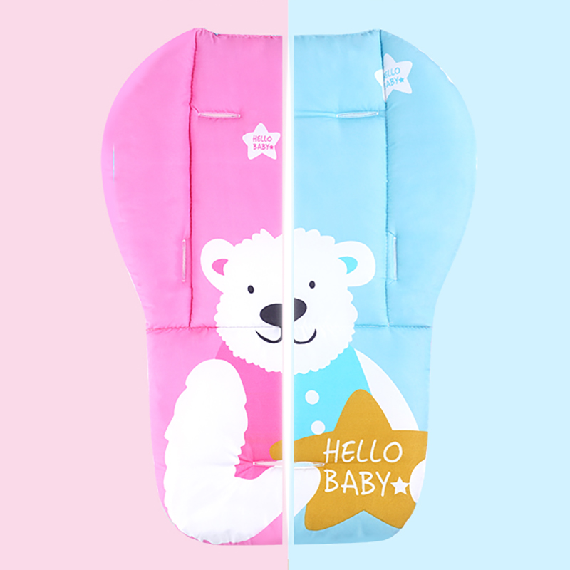 Đệm Lót Xe Đẩy Em Bé Họa Tiết Xinh Xắn Đa Năng