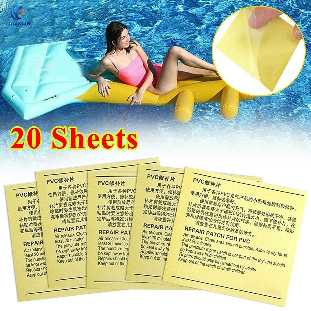 Miếng dán PVC vá phao bơi bơm hơi tiện dụng