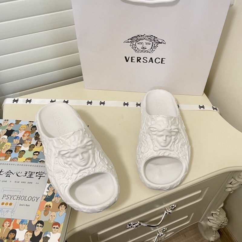 Dép đúc nam nữ siêu cấp versace dép đúc liền nữ siêu nhẹ ko hộp