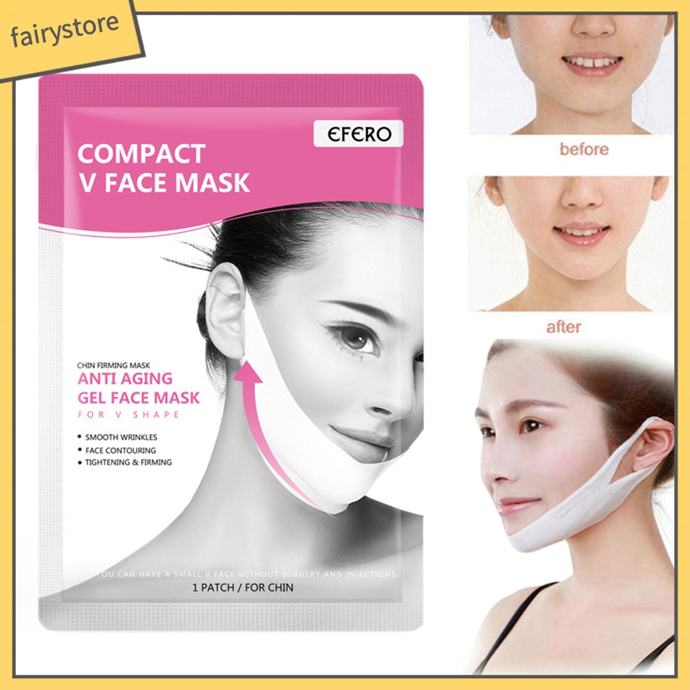 [Hàng mới về] Mặt nạ nâng cơ bó chặt tạo hình chữ V thon gọn cho nữ