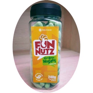 Hũ hạt điều wasabi 240gr