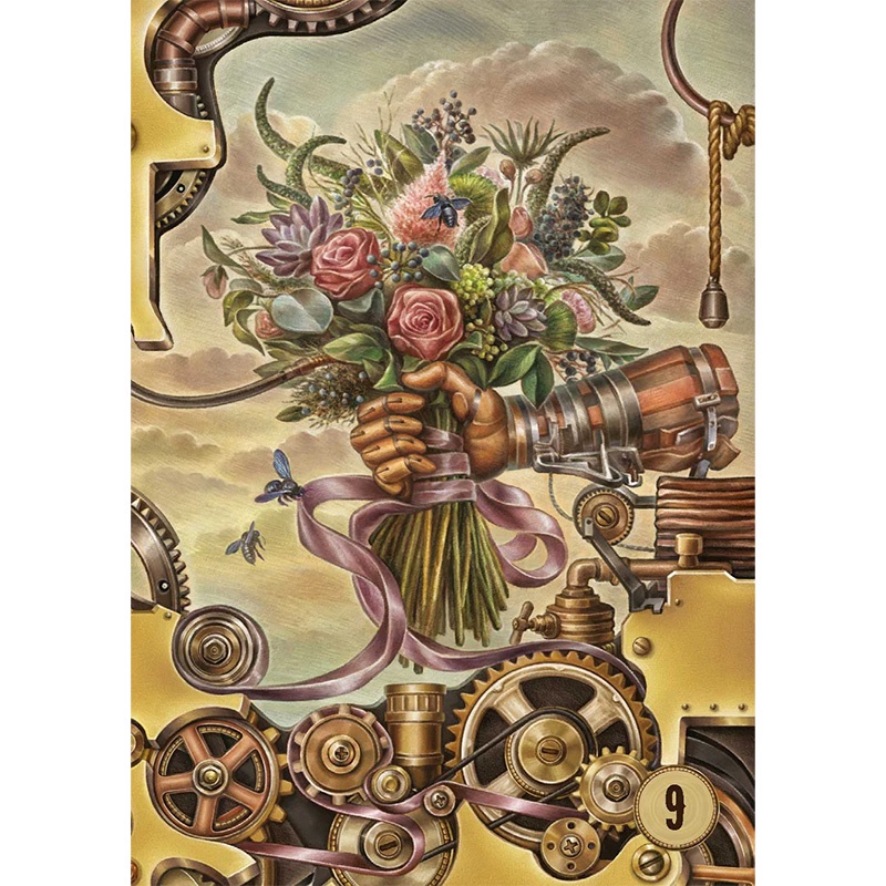 Bộ Bài Steampunk Lenormand (Mystic House Tarot Shop) - Bài Gốc Authentic Chính Hãng 100%