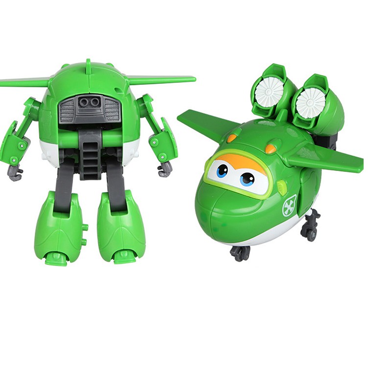 Mira rái cá Robot Biến Hình Máy Bay Cỡ Lớn đồ chơi Super wings đội bay siêu đẳng