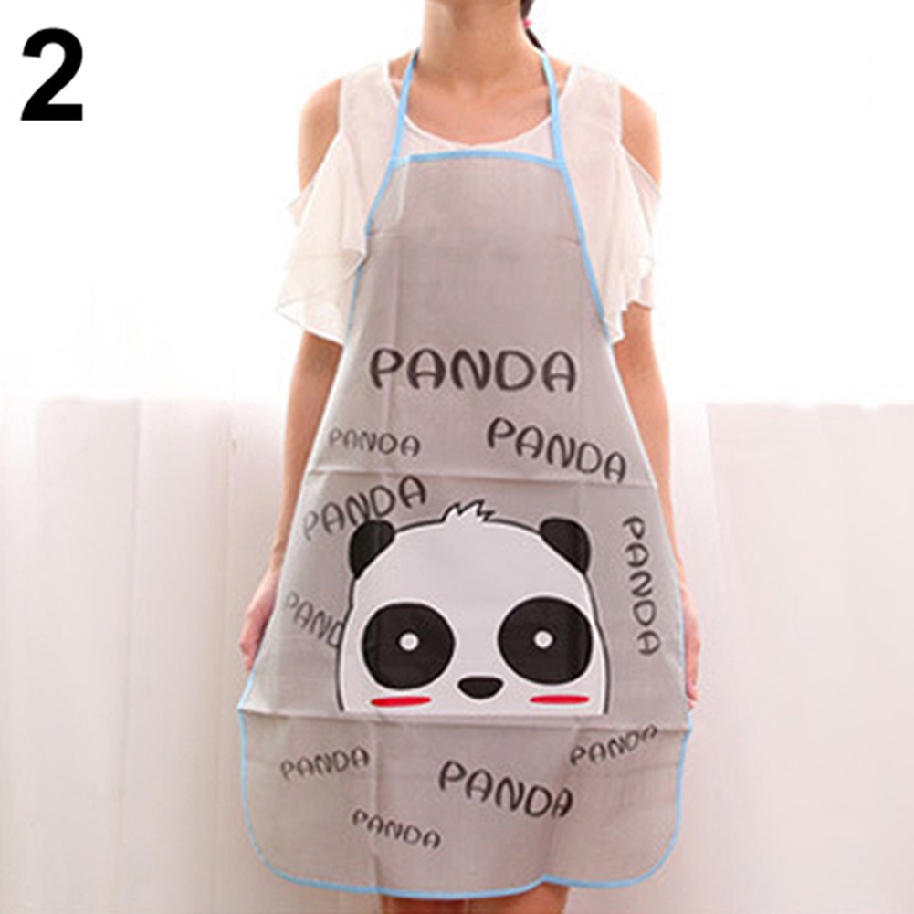 Tạp Dề Nấu Ăn Chống Nước Và Dầu In Hình Hoạt Hình