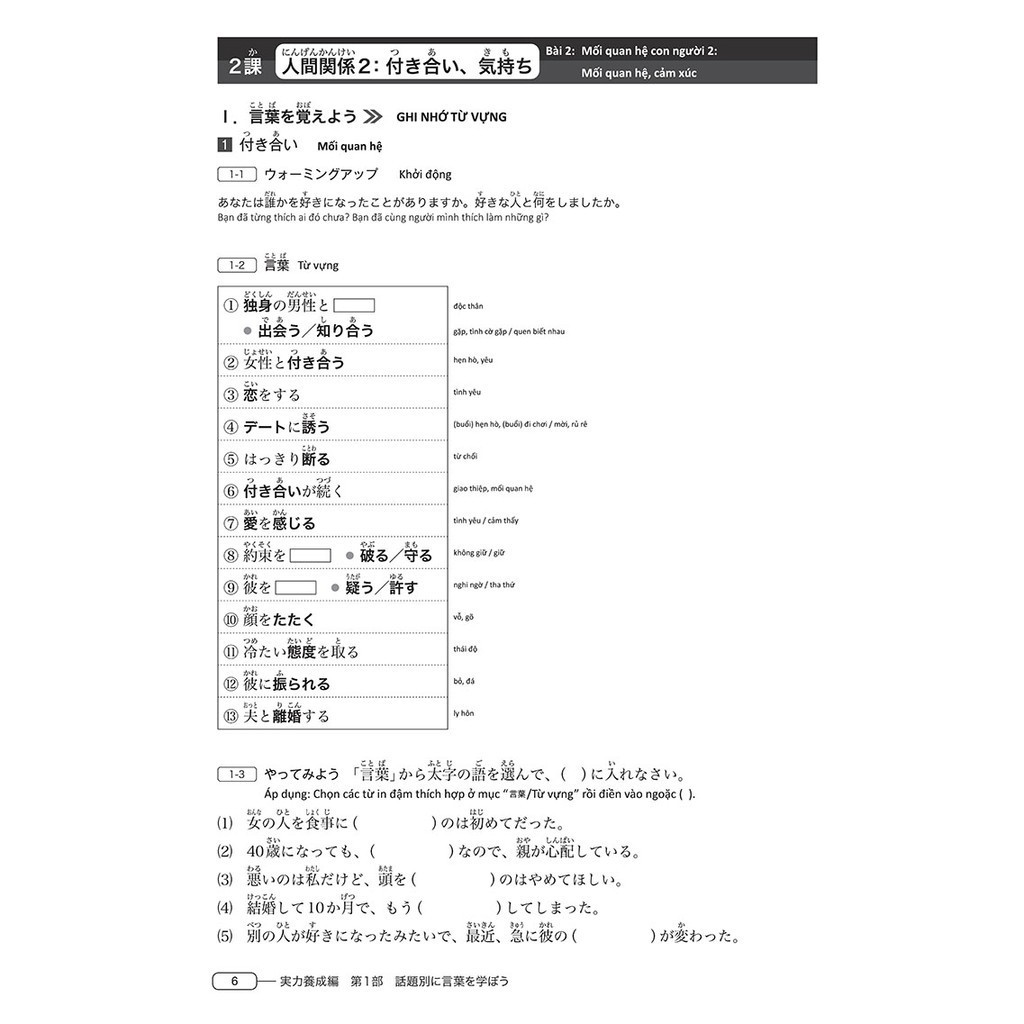 [Sách khuyên đọc] Tài liệu luyện thi năng lực tiếng Nhật N3 -Từ vựng