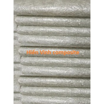 Sợi thủy tinh Mat 300 của hãng Jushi để làm vật liệu composite hoặc quấn pô xe, 10 kg (hơn 30 m2)