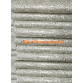 Sợi thủy tinh Mat 300 của hãng Jushi để làm vật liệu composite hoặc quấn pô xe, 10 kg (hơn 30 m2)