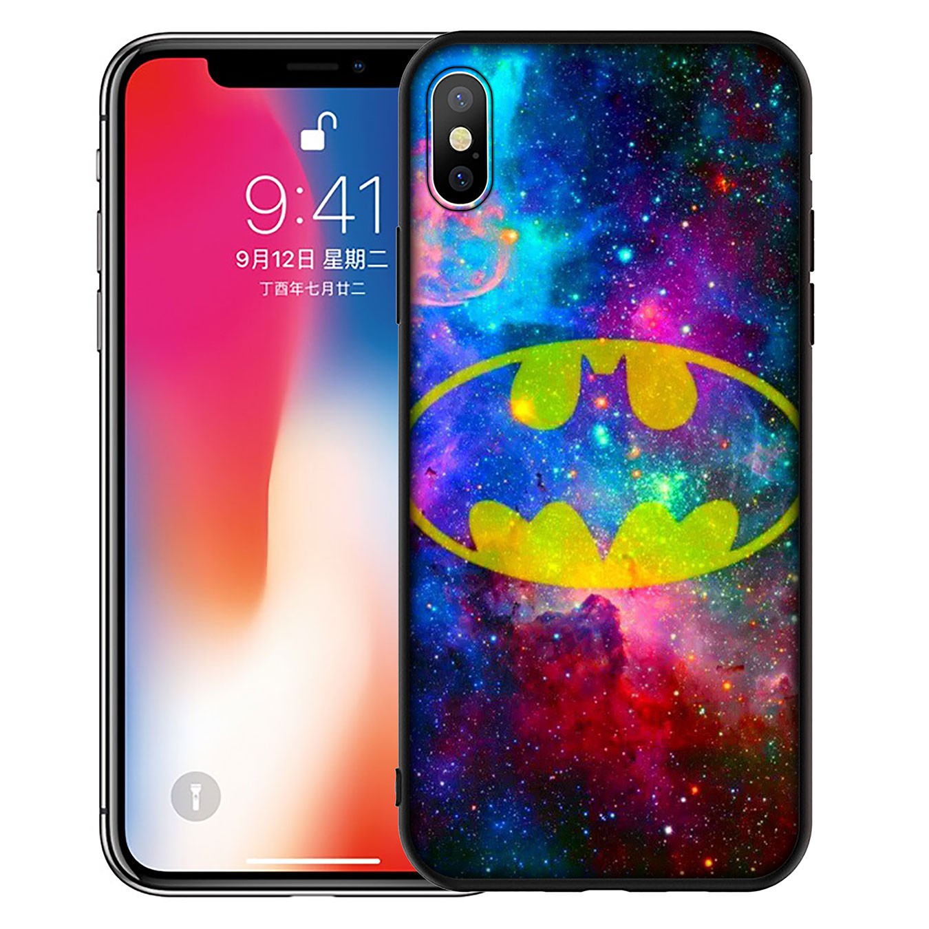 Ốp Lưng Silicone Mềm In Hình Biểu Tượng Batman Cho Vivo V5 Lite V7 Plus V5S Y67 Y75 Y79 Y66 V9 Y85 Y89 X50 Pro Y20 Y11 Y53