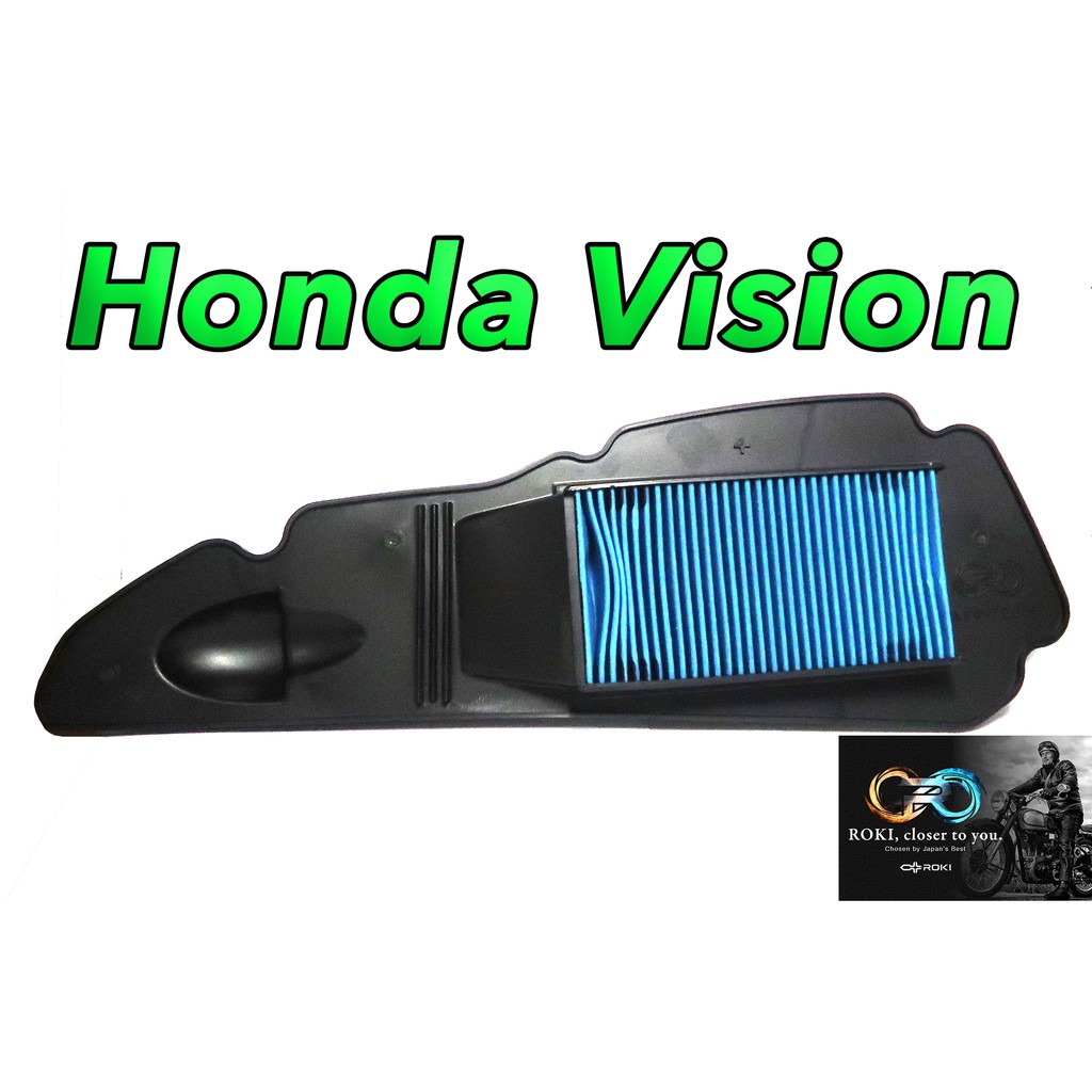 Lọc gió R-Max cho Honda Vision (2014 - 2020) chính hãng Roki Nhật Bản K44 - 003