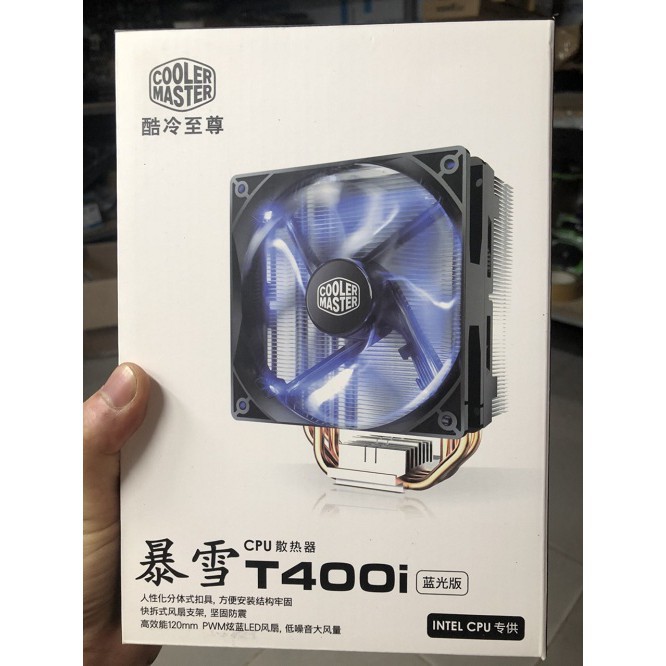 Tản nhiệt khí CPU Cooler Master T400i Blue NEW