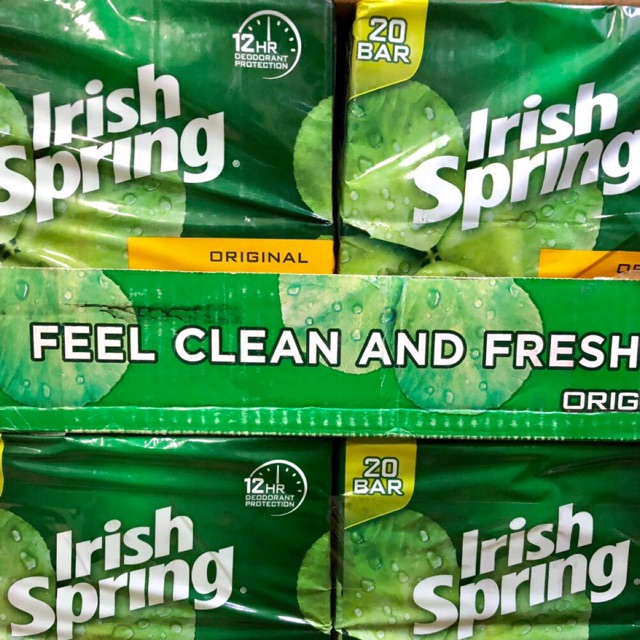 Xà bông cục IRISH SPRING của mỹ nguyên lốc 20 cục