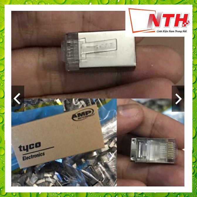 Hạt mạng AMP sắt hộp 100 hạt
